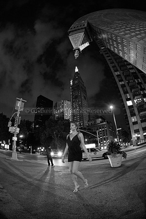 Girl in Manhattan